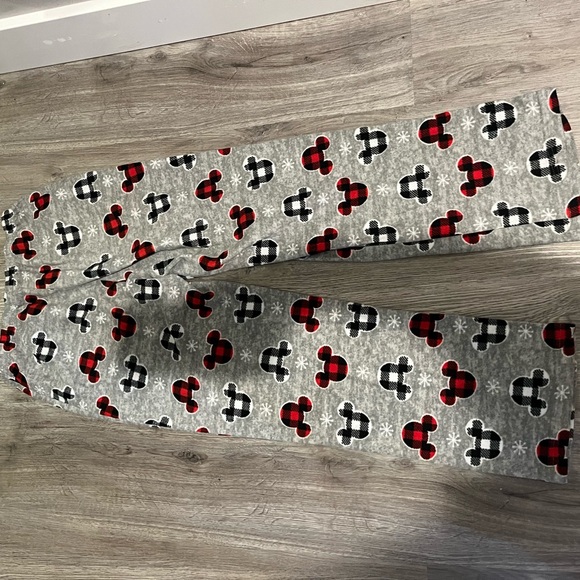 Disney Gray and Red Mickey Mouse Pajama Bottoms - Picture 3 of 3